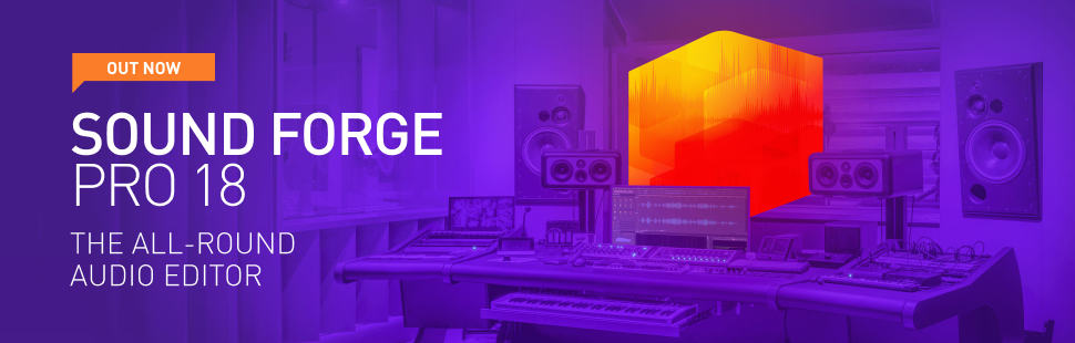 SOUND FORGE Pro 18 Suite Effekt-Plug-ins