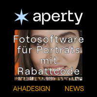 Aperty Fotosoftware für Porträts mit Rabattcode billiger