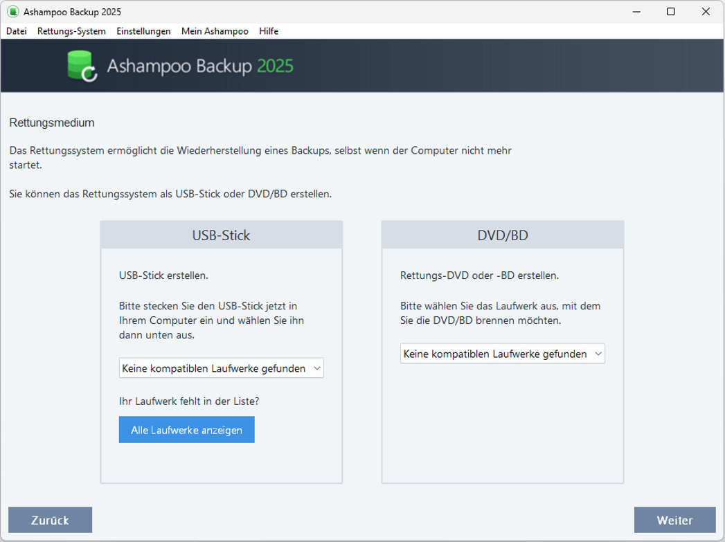 Effektiver Schutz vor Datenverlust und einfache Bedienung