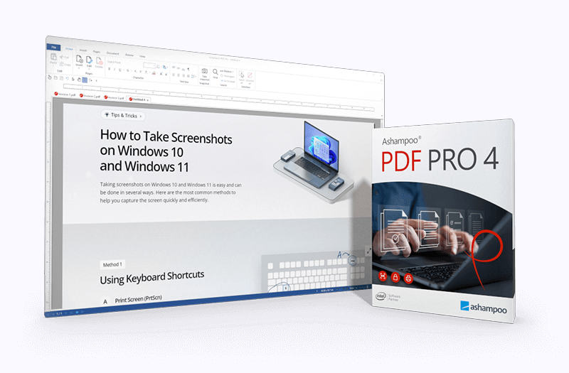 Flexible Nutzung von PDFs mit Ashampoo PDF Pro 4