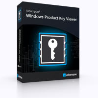 Ashampoo Windows Product Key Viewer Box