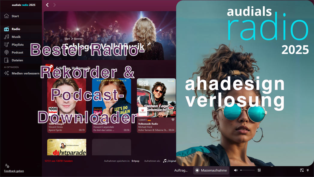 Bester Radio-Rekorder & Podcast-Downloader