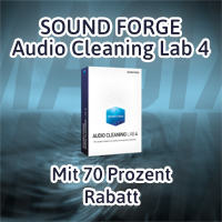 SOUND FORGE Audio Cleaning Lab 4 mit 70 Prozent Rabatt