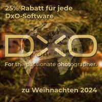 Jede DxO-Software mit 25% Rabatt zu Weihnachten 2024