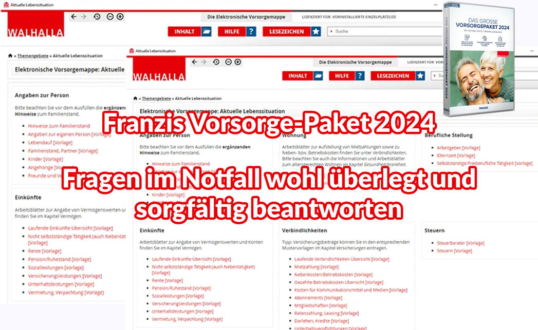 Fragen im Notfall wohl überlegt und sorgfältig beantworten