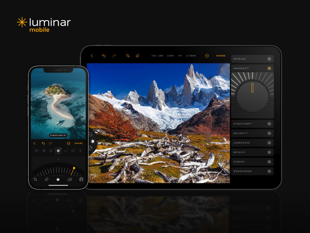 Luminar Mobile erweitert die Fotobearbeitung auf weitere Apple-Geräte