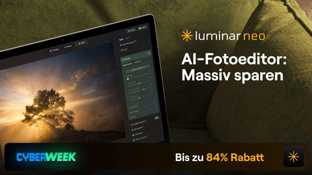 Luminar Neo beeindruckt mit vielen Features