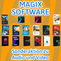 Sonderaktion zu Software für Audio & Video bei MAGIX