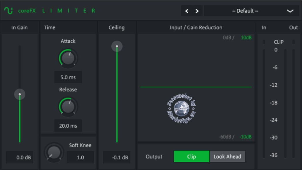 coreFX Limiter zur Bestimmung eines maximalen Wertes