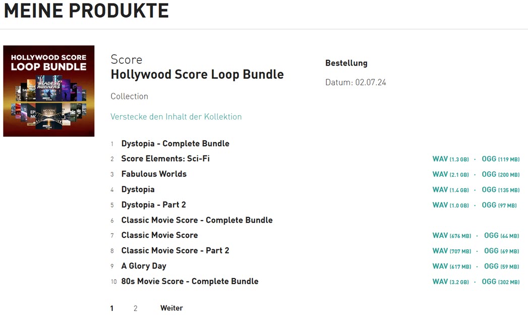 Hollywood Score Loop Bundle Download