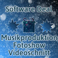 Software Deal - Musikproduktion, Fotoshow & Videoschnitt