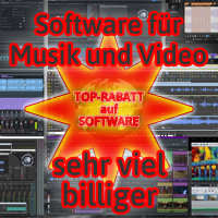 Software für Musik und Video von Magix sehr viel billiger