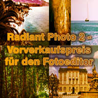 Radiant Photo 2 - Vorverkaufspreis für den Fotoeditor