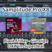 Samplitude Pro X8 Black Friday günstige DAW im Superdeal