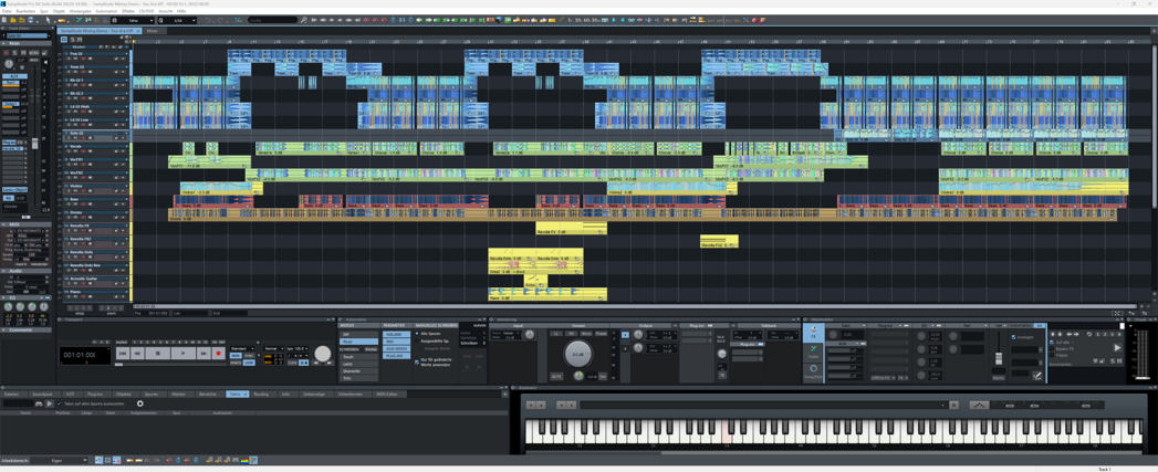 Samplitude Pro X8 mit zahlreichen professionellen Inhalten