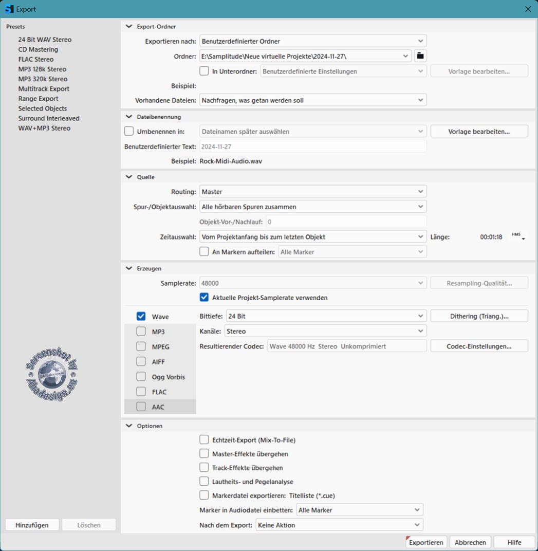 Mastering mit Multi-Codec-Export, klassischen Schaltungsdesigns und Encoder Preview