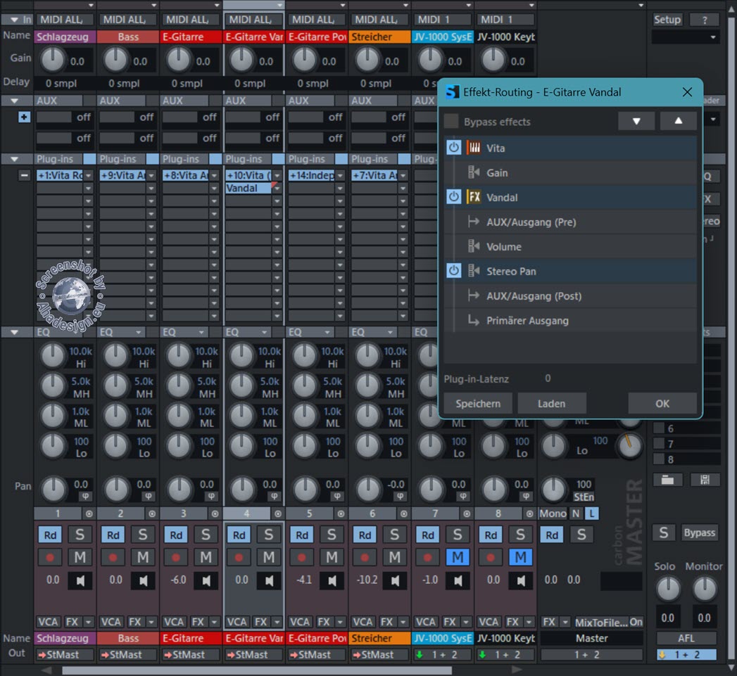 Profi-Mixing mit VCA-Fader und freiem Plug-in-Routing