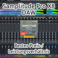 Samplitude Pro X8 DAW | Bestes Preis-/Leistungsverhältnis