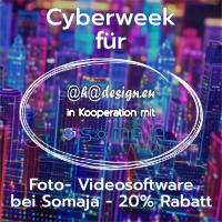 Cyberweek für Foto- Videosoftware bei Somaja - 20% Rabatt