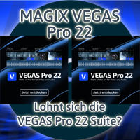 VEGAS Pro 22 Videoschnittsoftware - Lohnt sich die Suite?