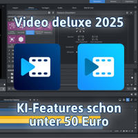 Video deluxe 2025 mit KI-Features schon für unter 50 Euro