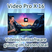 Video Pro X16 Videoschnittsoftware günstig im besten Deal