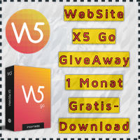 WebSite X5 Go 2024 - GiveAway - 1 Monat Gratis-Download