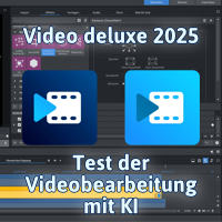 Video deluxe 2025 - Test der Videobearbeitung mit KI