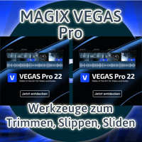 VEGAS Pro - Werkzeuge zum Trimmen, Slippen und Sliden