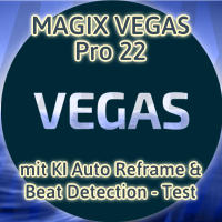 VEGAS Pro 22 mit KI Auto Reframe & Beat Detection - Test